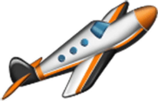 Emoji Clipart Plane (640x480), Png Download