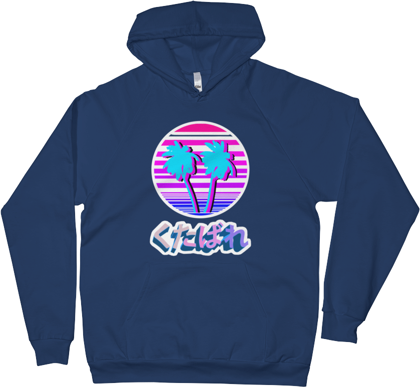 Navy / 2xl Miami Vibes - You Can't Think And Hit (1000x1000), Png Download