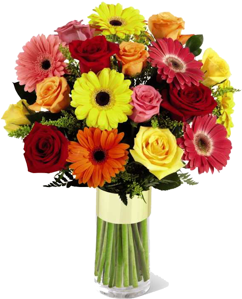 Congratulation Transparent Images All - Vase Of Flowers Png (565x638), Png Download