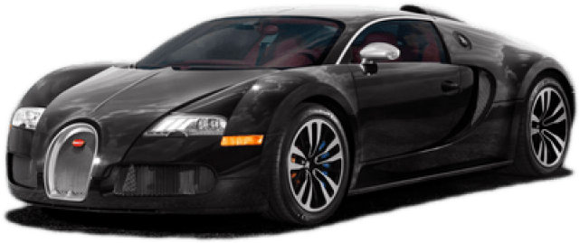 Bugatti Black - Car Fast And Furious Png (400x400), Png Download