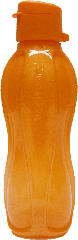 Tupperware Bottle 500 Ml Orange - Plastic Bottle (1000x1000), Png Download