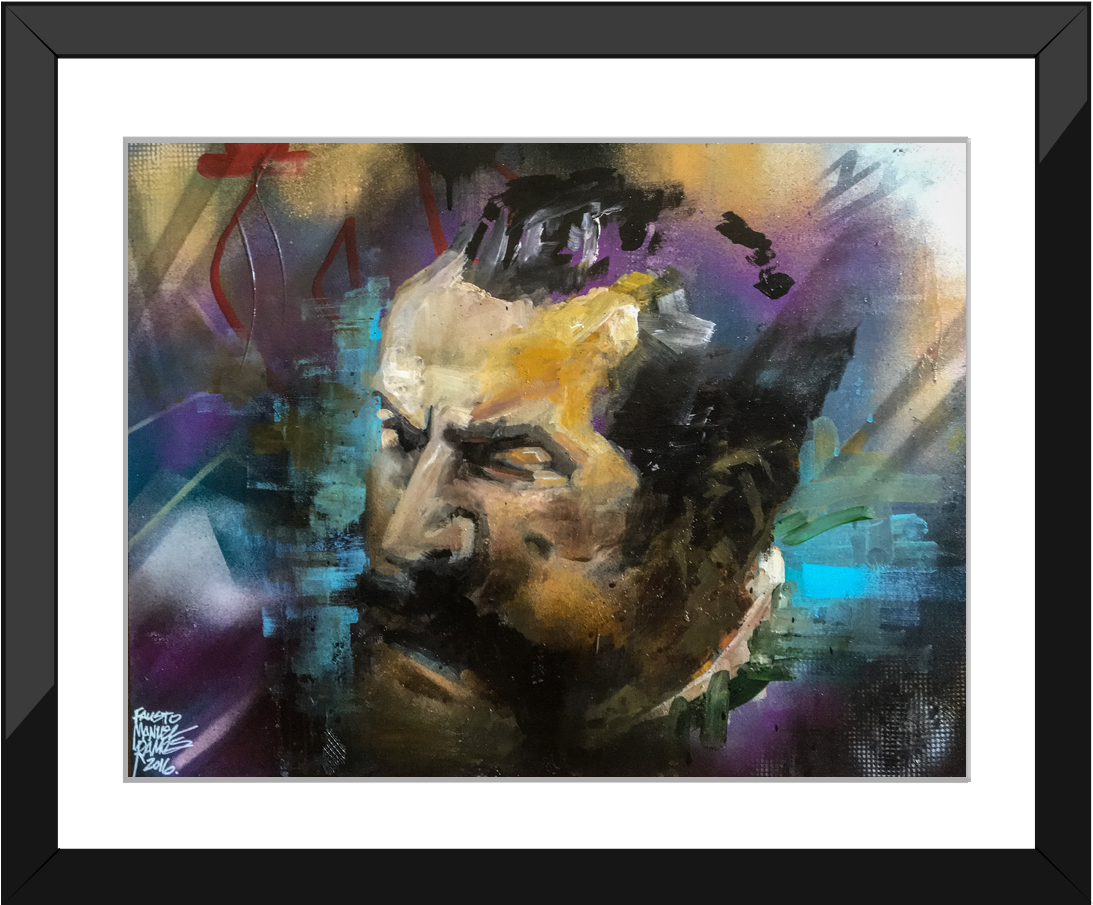 Pensativo - Fausto Ramos - Pensativo - Pensativo -fausto - Picture Frame (1300x1300), Png Download