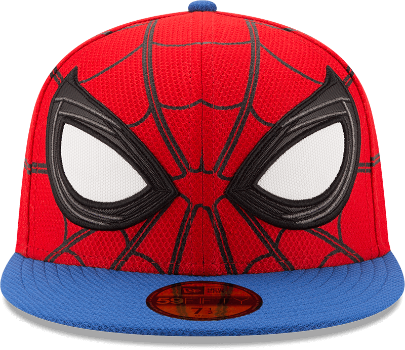 Creamos Una Colección Especial De Gorras New Era Inspirada - Gorra De Hombre Araña (800x693), Png Download