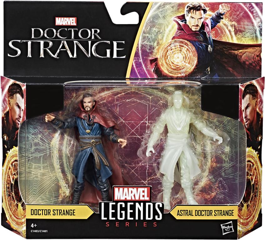 Doctor Strange Two Pack - Doctor Strange Marvel Toy (900x900), Png Download