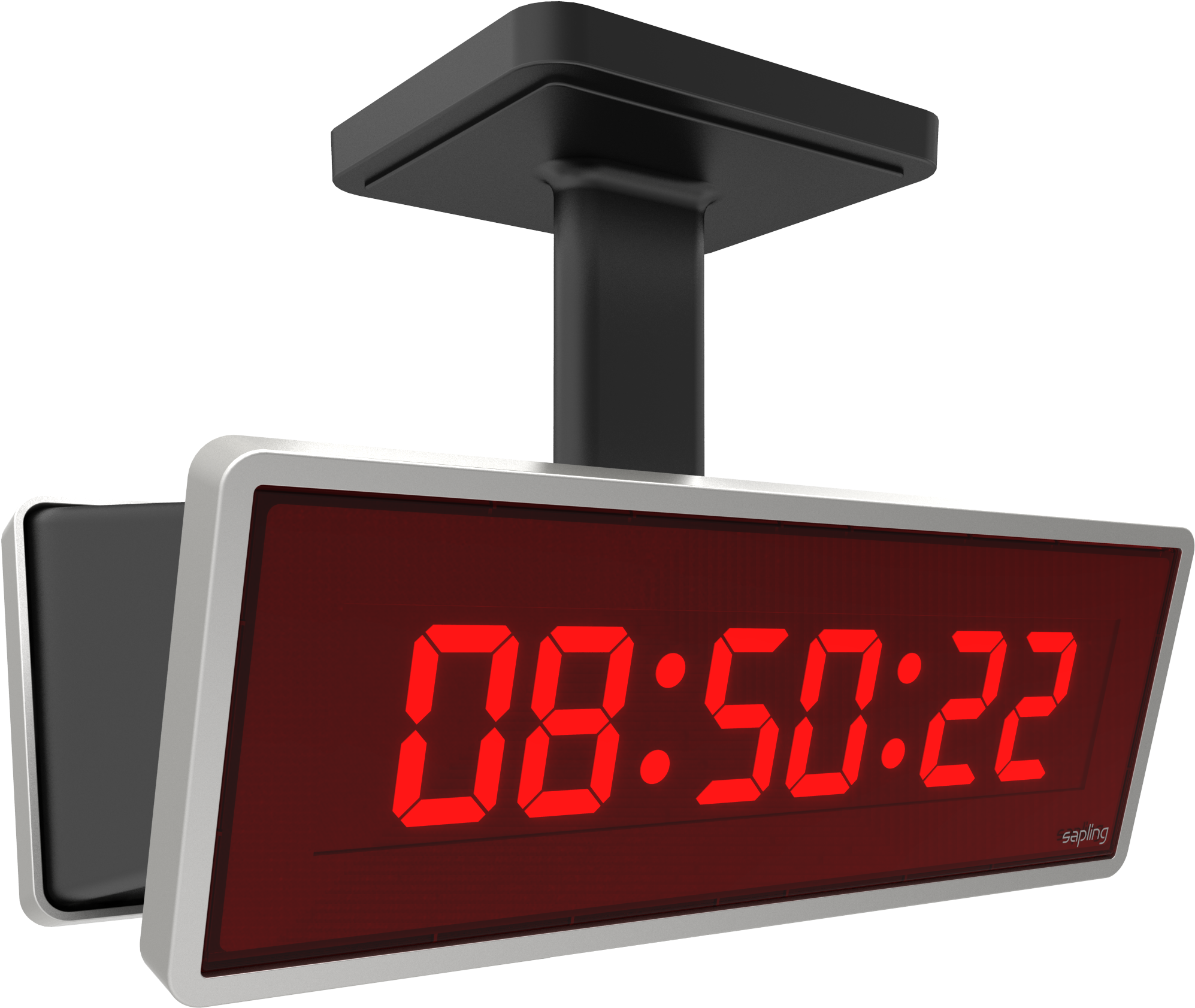 Png Image Information - Ceiling Mounted Digital Clock (2102x1809), Png Download