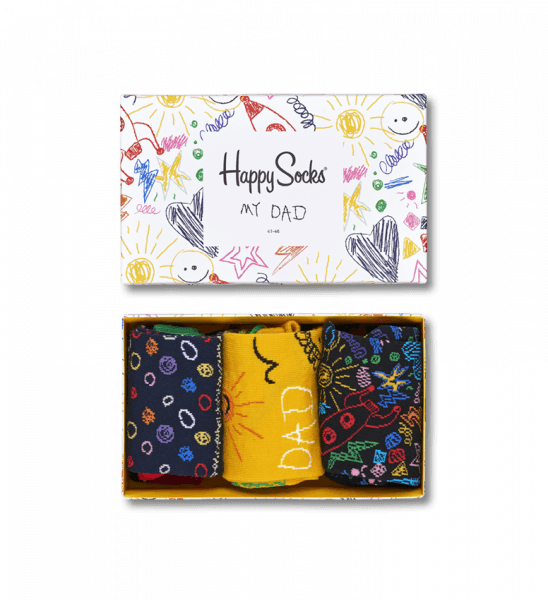 Happy Socks My Dad (548x600), Png Download