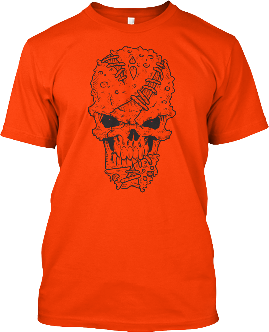 Pirate Skull Halloween T Shirt Hanes Tagless Tee T - Mike Gundy Mullet Shirt (910x1084), Png Download