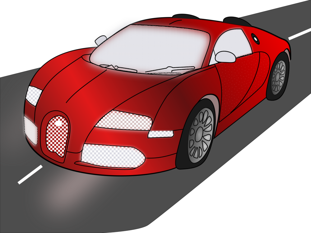 Bugatti Veyron Sports Car Luxury Vehicle - Bugatti Animado (1000x750), Png Download