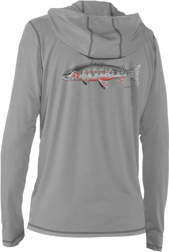 High Country Cutthroat Sun Hoody - Hoodie (750x1000), Png Download