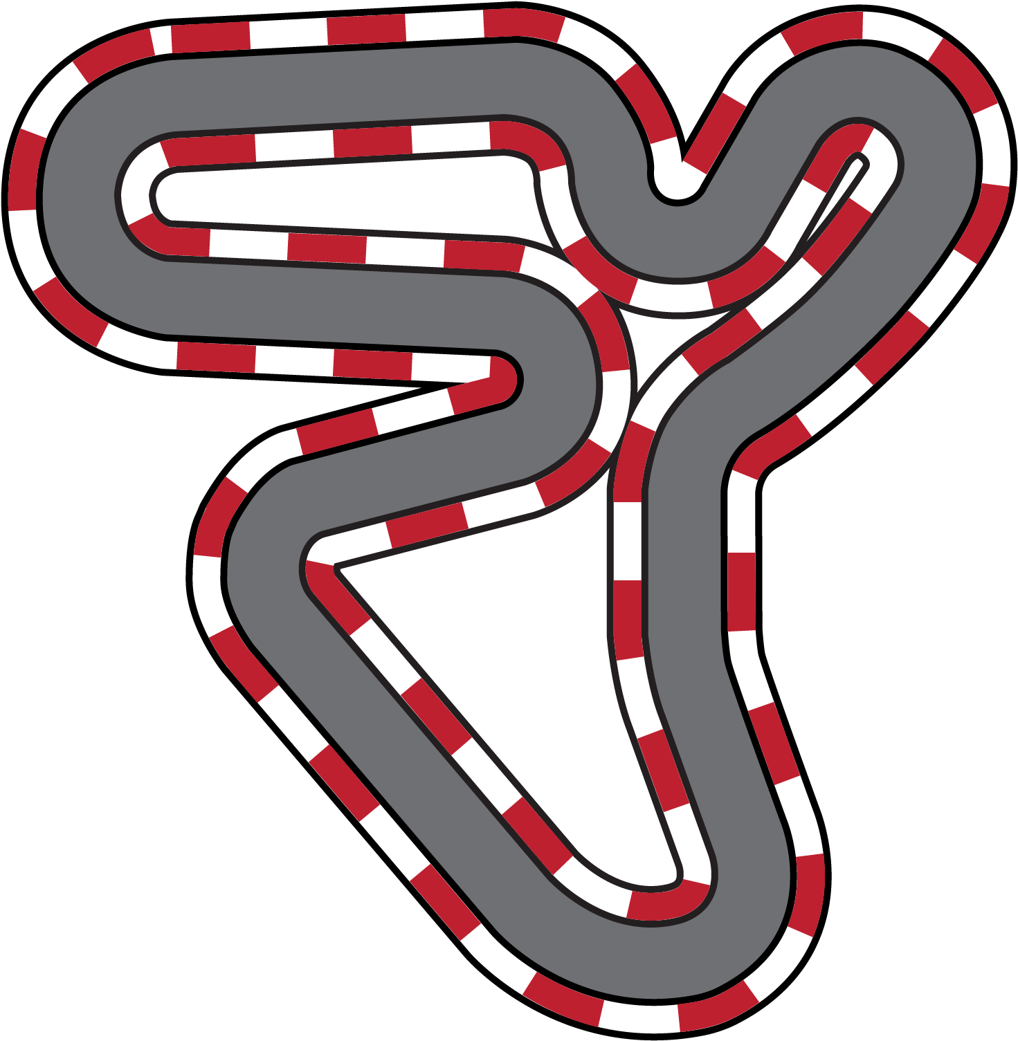 28 Collection Of Race Track Clipart - Race Track Clipart (1600x1600), Png Download