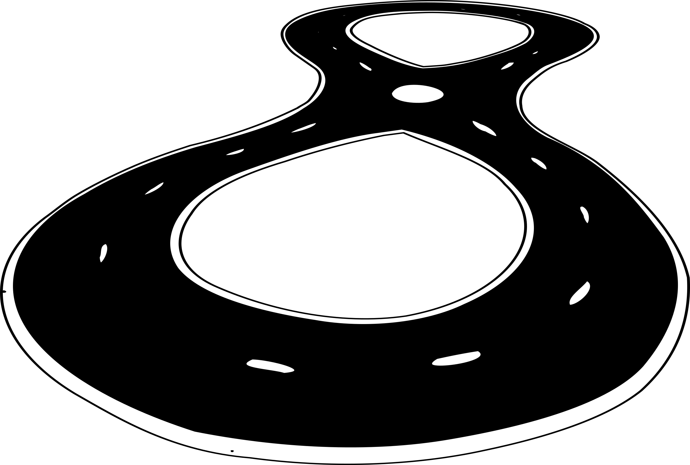 Vector Black And White Stock Figure Big Image Png - Go Kart Track Clipart (2400x1620), Png Download