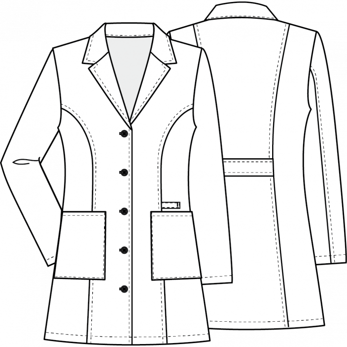 Available In Stores - White Coat (700x700), Png Download
