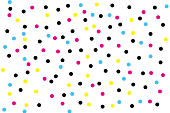Polka Dot Png - Colored Dots Png (560x373), Png Download