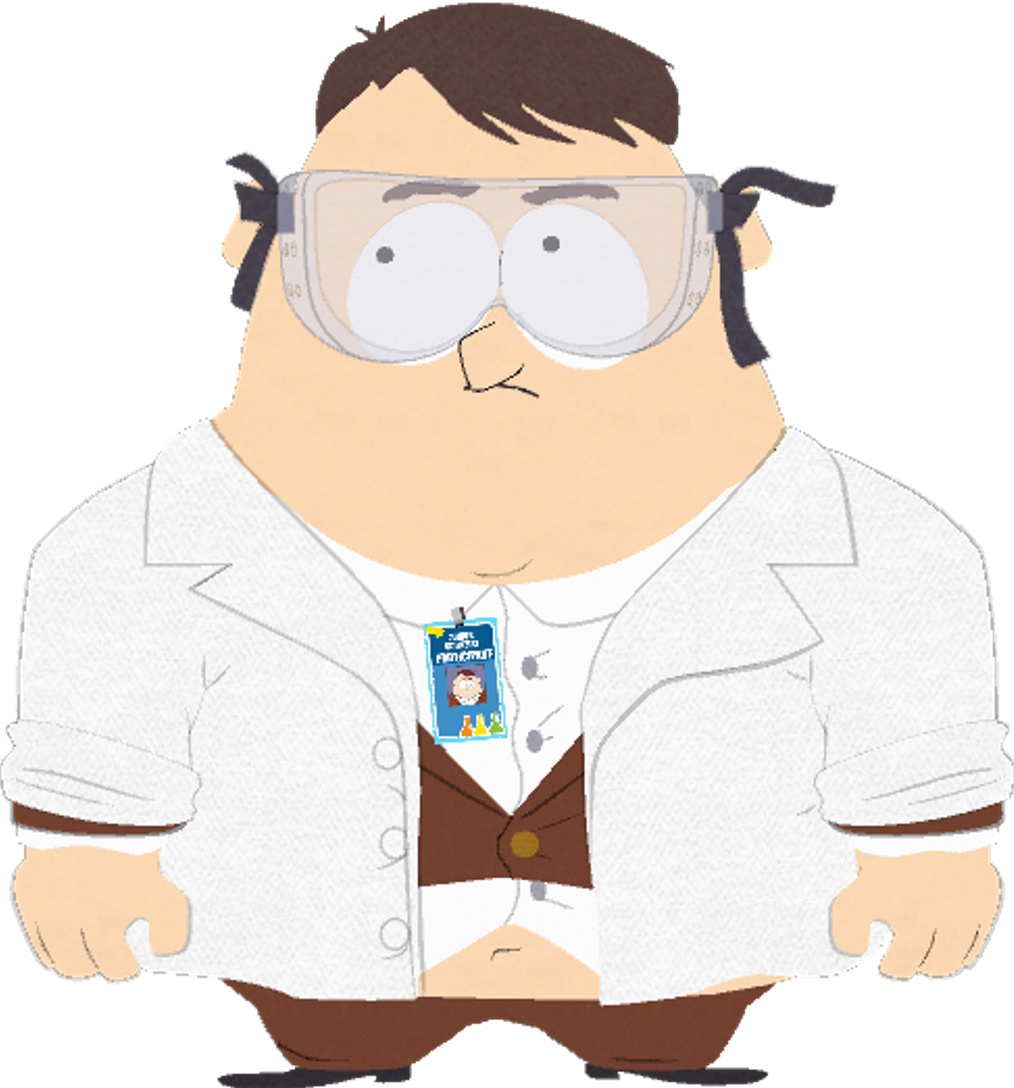 Alter Egos Mimsy In Lab Coat (1014x1088), Png Download