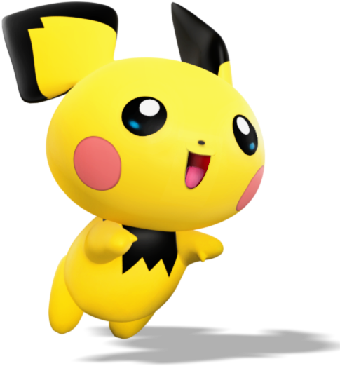 Download Pokemon Png Transparent Images - Pichu Smash Bros (600x600), Png Download