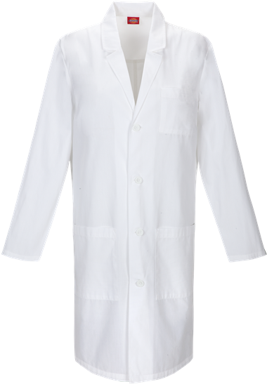 Picture Of Dickies Unisex Notched Collar Lab Coat - Taekwondo (446x600), Png Download