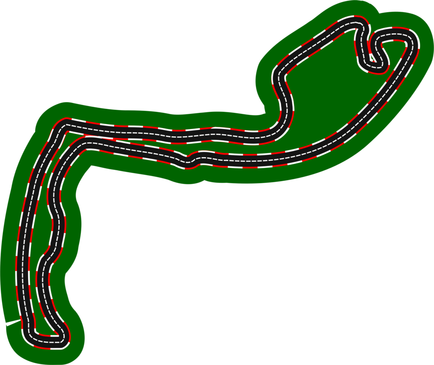 Formula 1 Monte Carlo Circuit De Monaco Race Track - Race Track (892x750), Png Download
