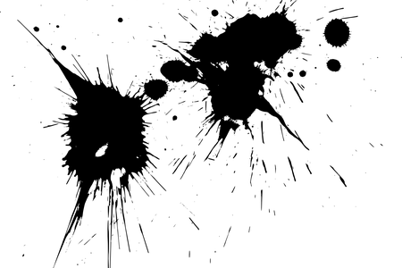 Paint Splatter Texture Png » 4k Pictures - Pzint Black Png (450x300), Png Download