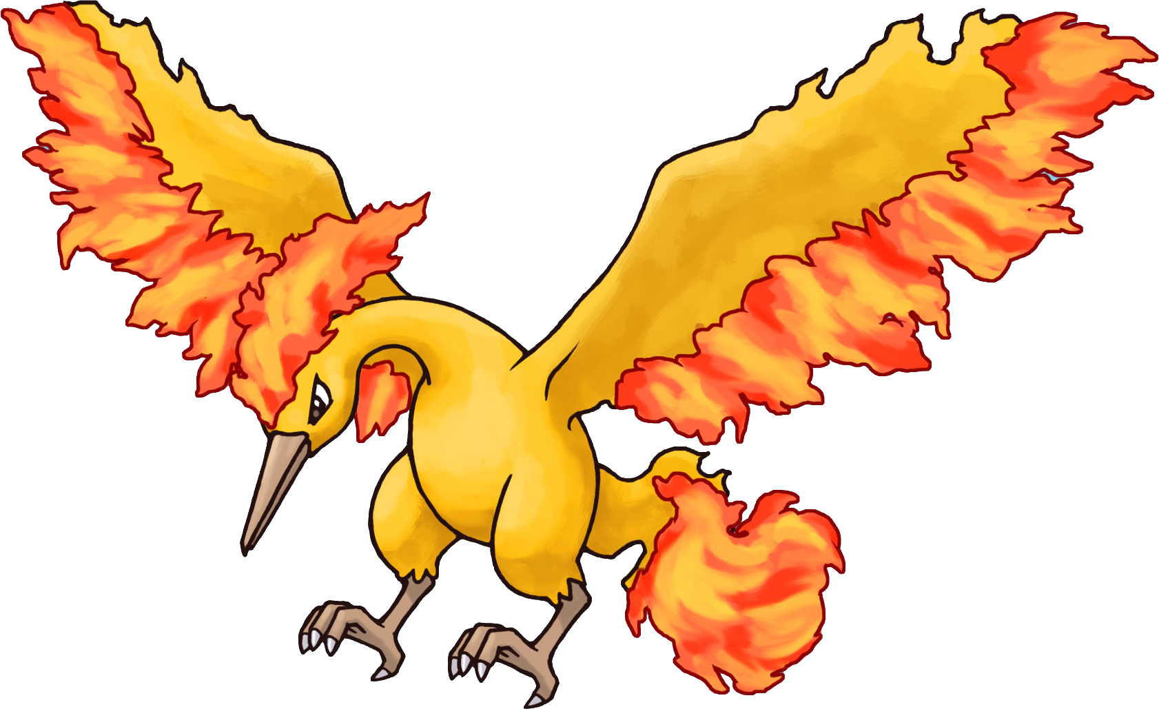 Download Fire Pokemon Png Moltres Pokemon Png Image With No Background Pngkey Com