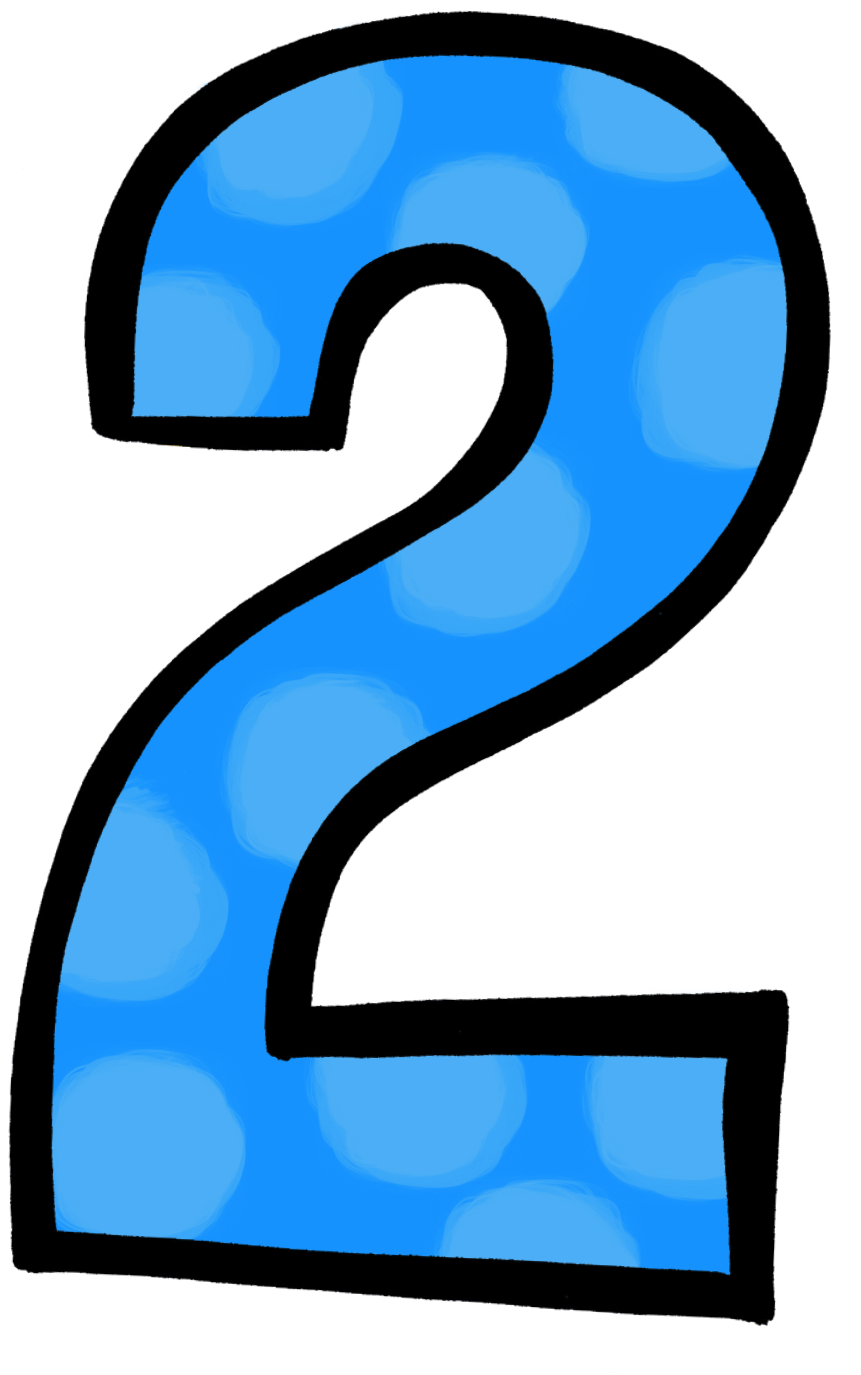 Polka - Number 2 Polka Dot (919x1460), Png Download