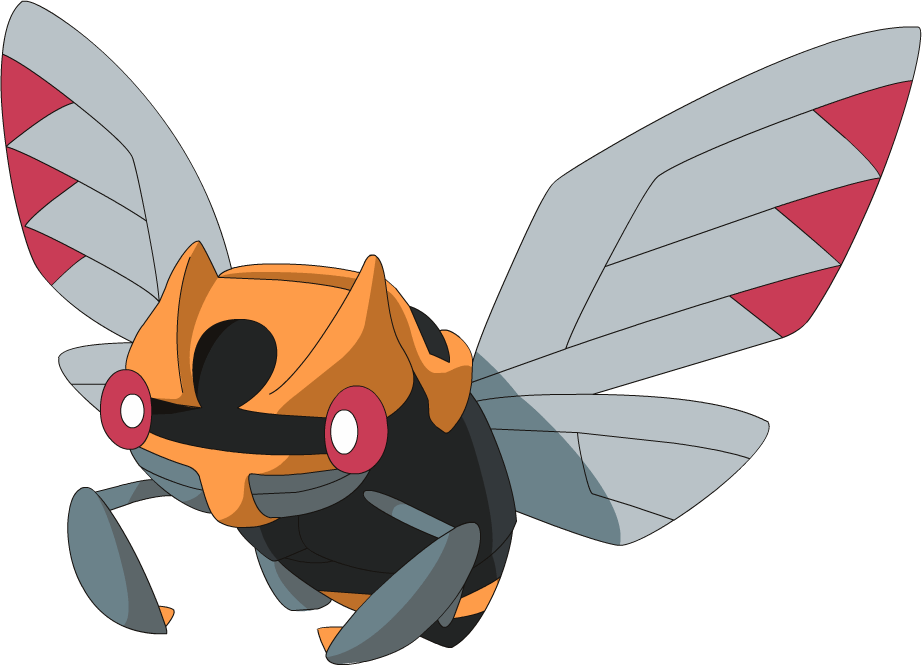 Clip Library Image Ninjask Ag Anime Pok Mon Wiki - Pokemon Ninjask (922x665), Png Download