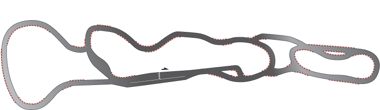 Whether You're A Pro Driver Or You've Never Turned - Bondurant Racing School Track (800x300), Png Download
