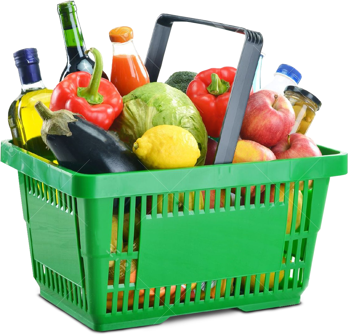 Products png. Корзина с продуктами. Корзинка с продуктами. Продуктовая корзина. Продуктовая корзина с продуктами.