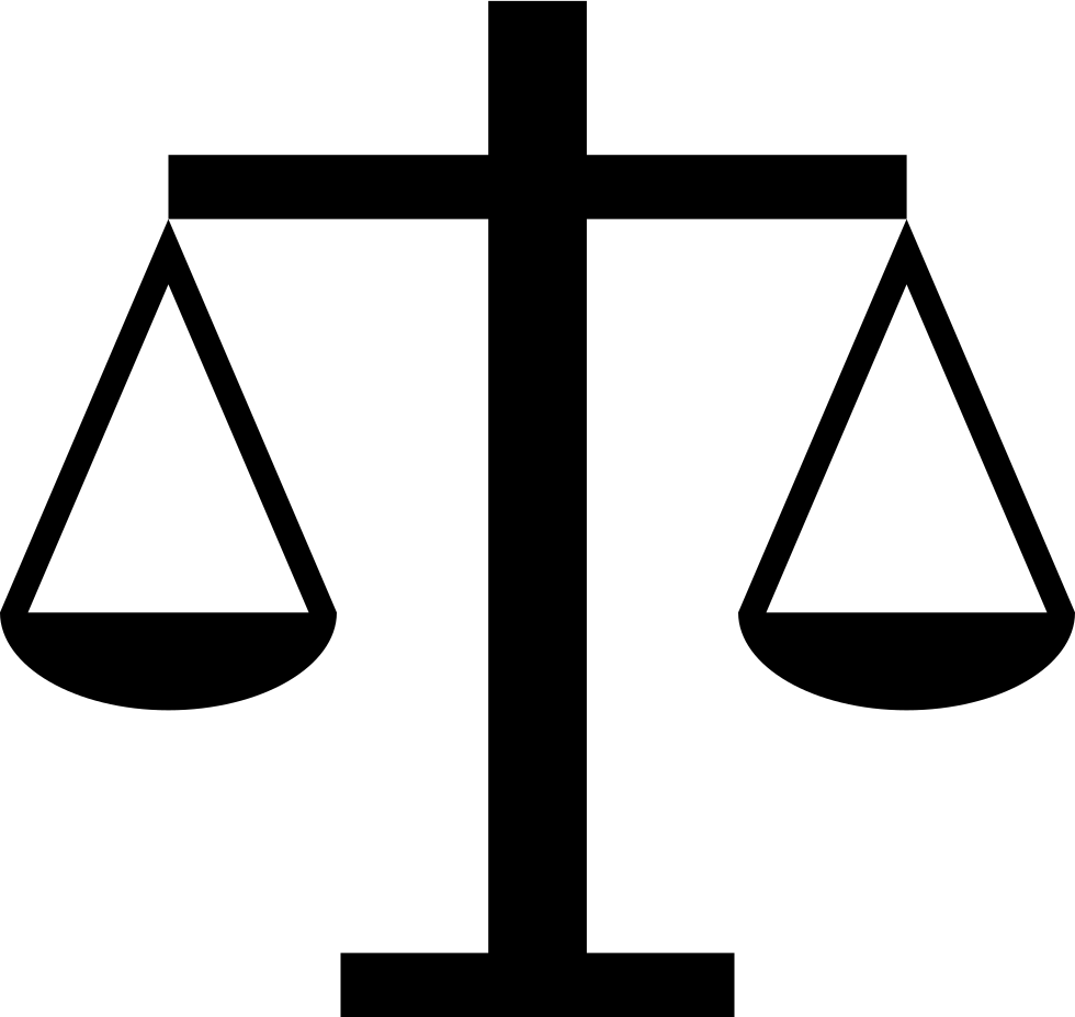 Justice Clipart Balance Power - Rule Of Law Png (980x927), Png Download