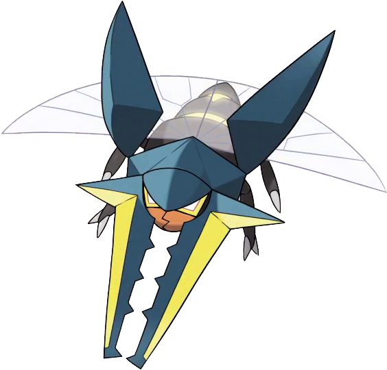 Vikavolt - Pokemon Sun And Moon Bug Types (563x563), Png Download