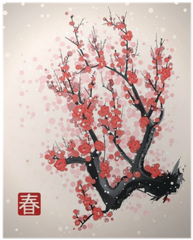 Blossom Tree Branch - Vector Graphics (400x400), Png Download