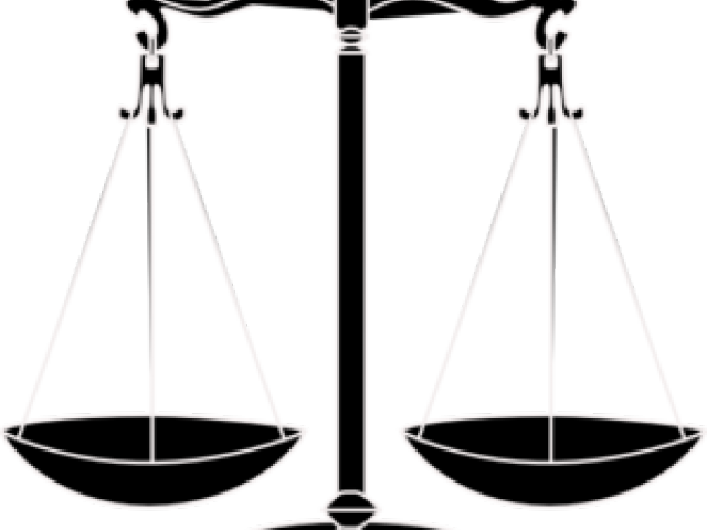 Scales Of Justice Clipart - Clip Art (640x480), Png Download