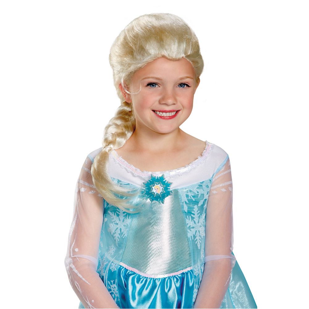 Frozen Elsa Child Wig - Frozen Elsa Wig Child (1000x1231), Png Download