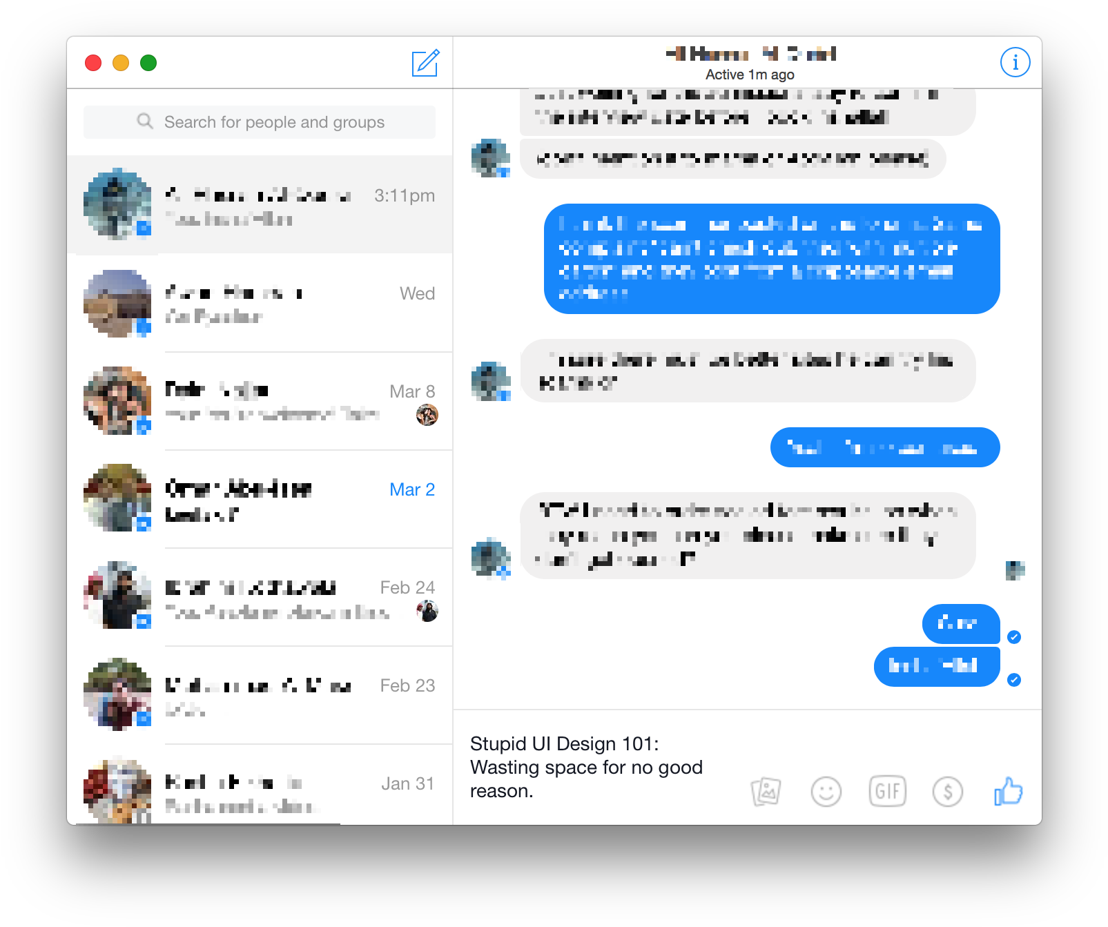 Facebook Messenger Stupid Ui - Malware Analysis (1636x1366), Png Download