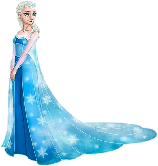 Elsa Clipart (564x598), Png Download