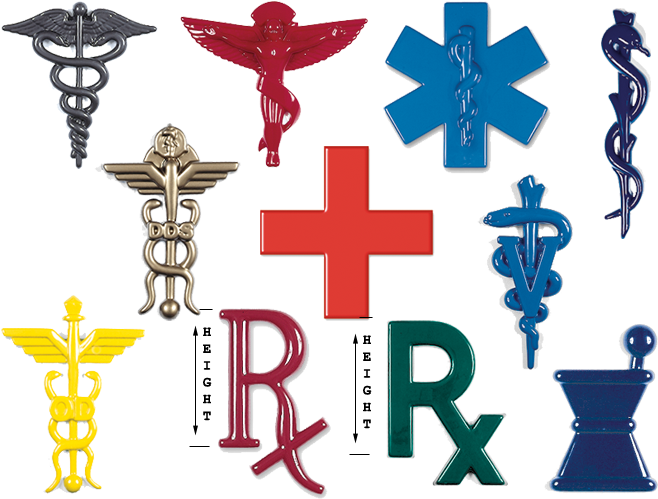 Popular Medical Symbols Including Caduceus, Veterinary, - Medical And Law Symbol (687x514), Png Download