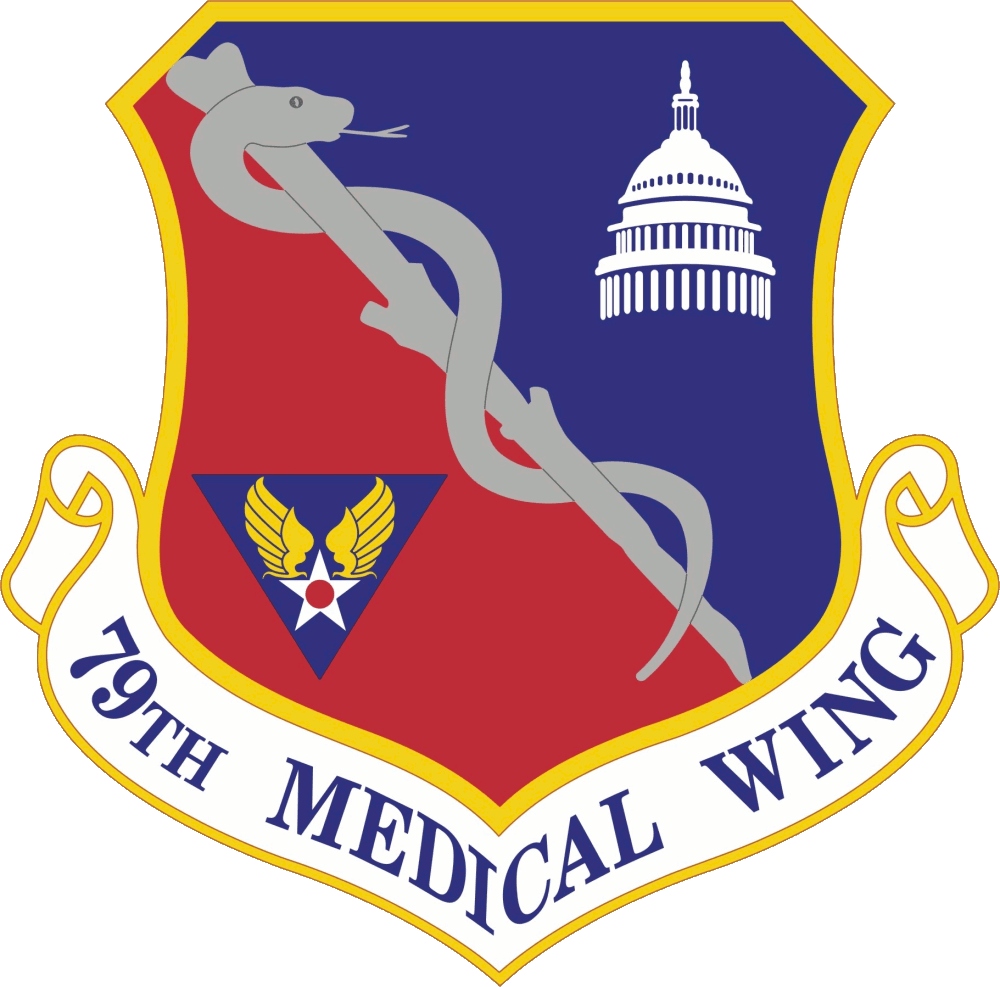 79th Medical Wing - 595th Command And Control Group (1000x987), Png Download