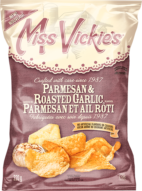 Miss Vickie's® Parmesan & Roasted Garlic Kettle Cooked - Miss Vickie's Sour Cream & Caramelized Onion Potato (500x670), Png Download
