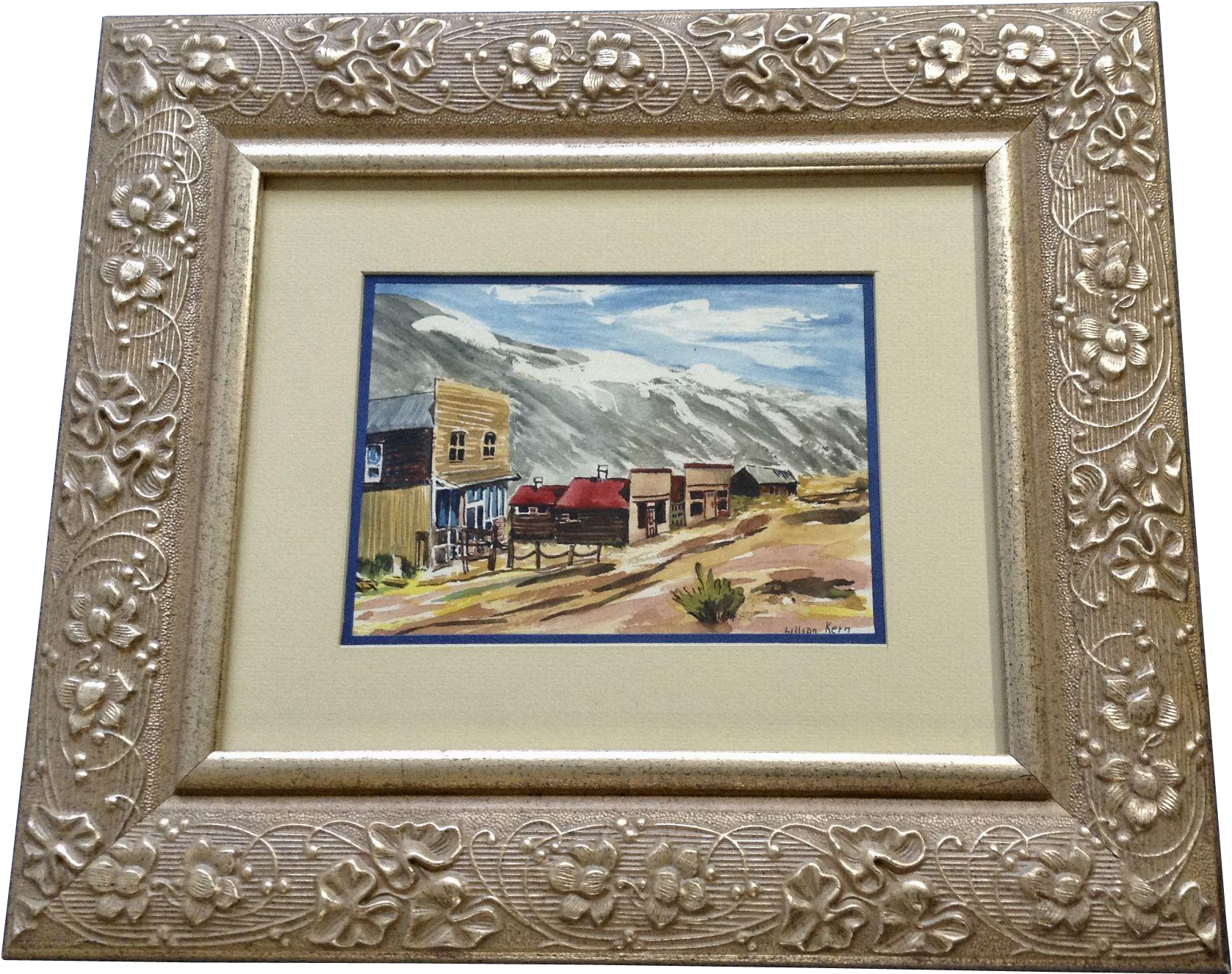 Elmo Ghost Town, Watercolor Painting Works On Paper - St. Elmo (1676x1676), Png Download