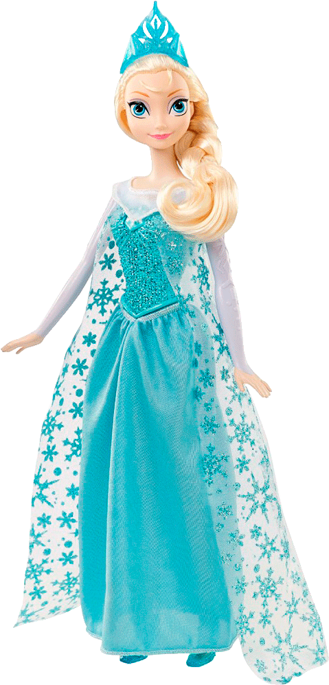 Boneca Frozen Elsa Musical Cmk56 Mattel Sortido Principal - Mattel Disney Princess Frozen Singing Elsa Doll (1000x1000), Png Download