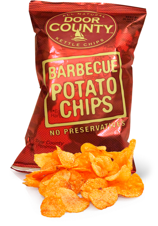 6oz Barbecue Potato Chips (554x825), Png Download