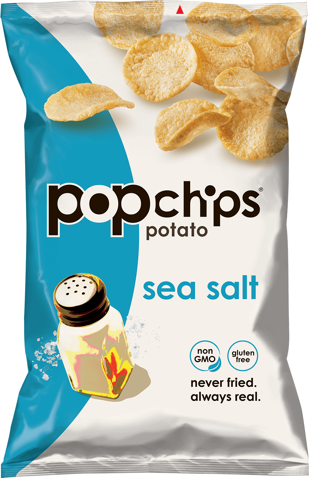 5oz Bag Of Sea Salt Popchips - Popchips Sea Salt (1200x1600), Png Download