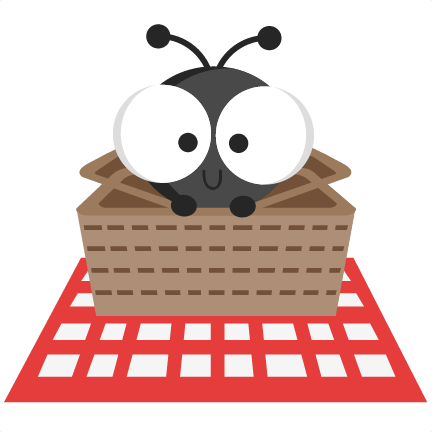 Ant In Picnic Basket Svg Cutting Files Ant Svg Cuts - Cute Picnic Clip Art (432x432), Png Download