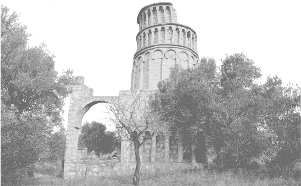 Leaning Tower Of Pisa Tourist Attraction Medieval Architecture - Leaning Tower Of Pisa (1061x750), Png Download