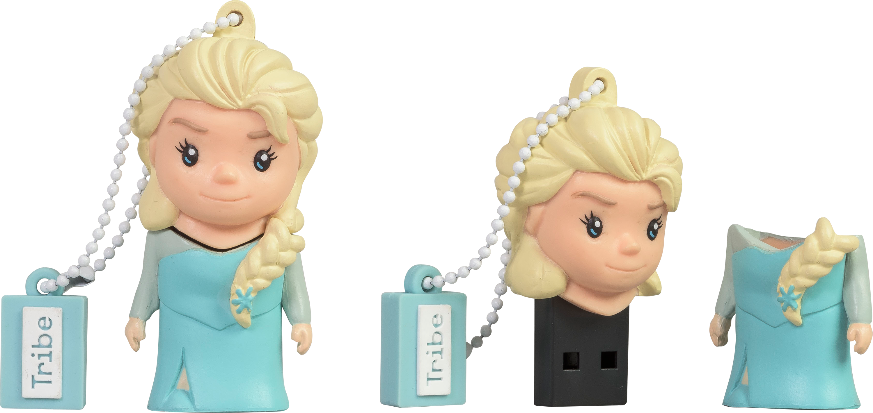 16gb Frozen Elsa Usb Drive - Tribe Frozen Elsa Usb Flash Drive - 8gb (3000x1421), Png Download