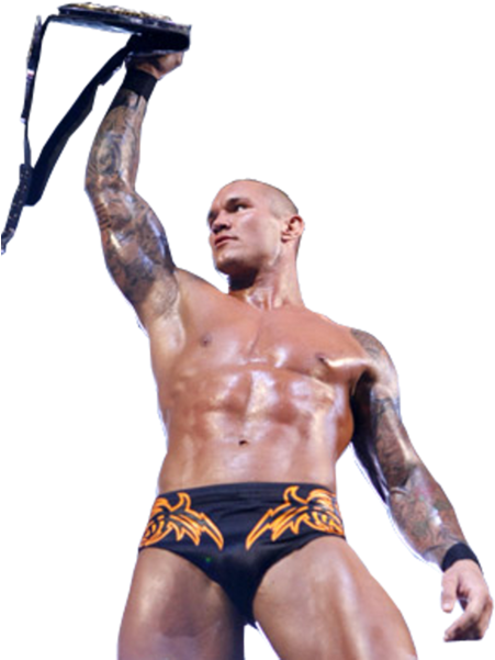 Randy Orton - Barechested (465x600), Png Download