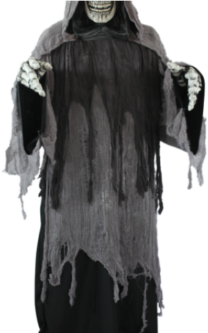 Ghost Png Transparent Images - Halloween Adult Grim Reaper Costume (640x480), Png Download