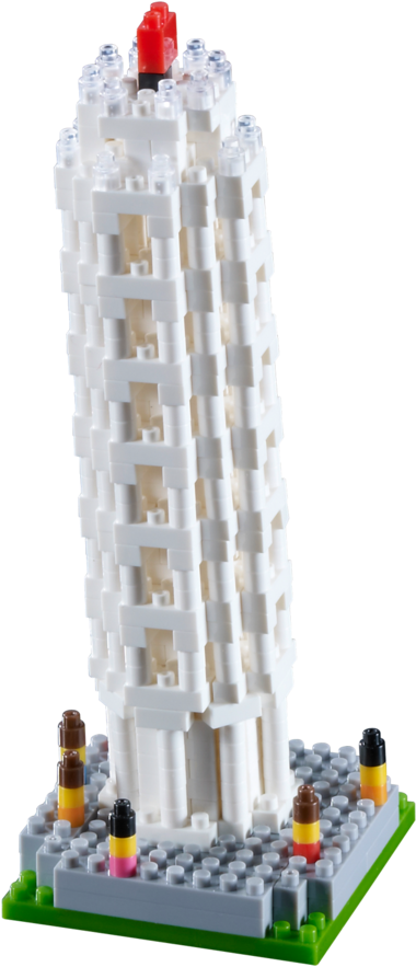 Leaning Tower Of Pisa - Schiefer Turm Von Pisa Lego (666x999), Png Download