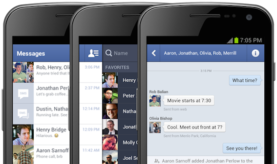 Facebook Messenger (600x352), Png Download