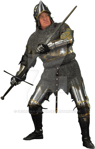 Medieval Knight Png Background Image - Medieval Knight Png (400x648), Png Download