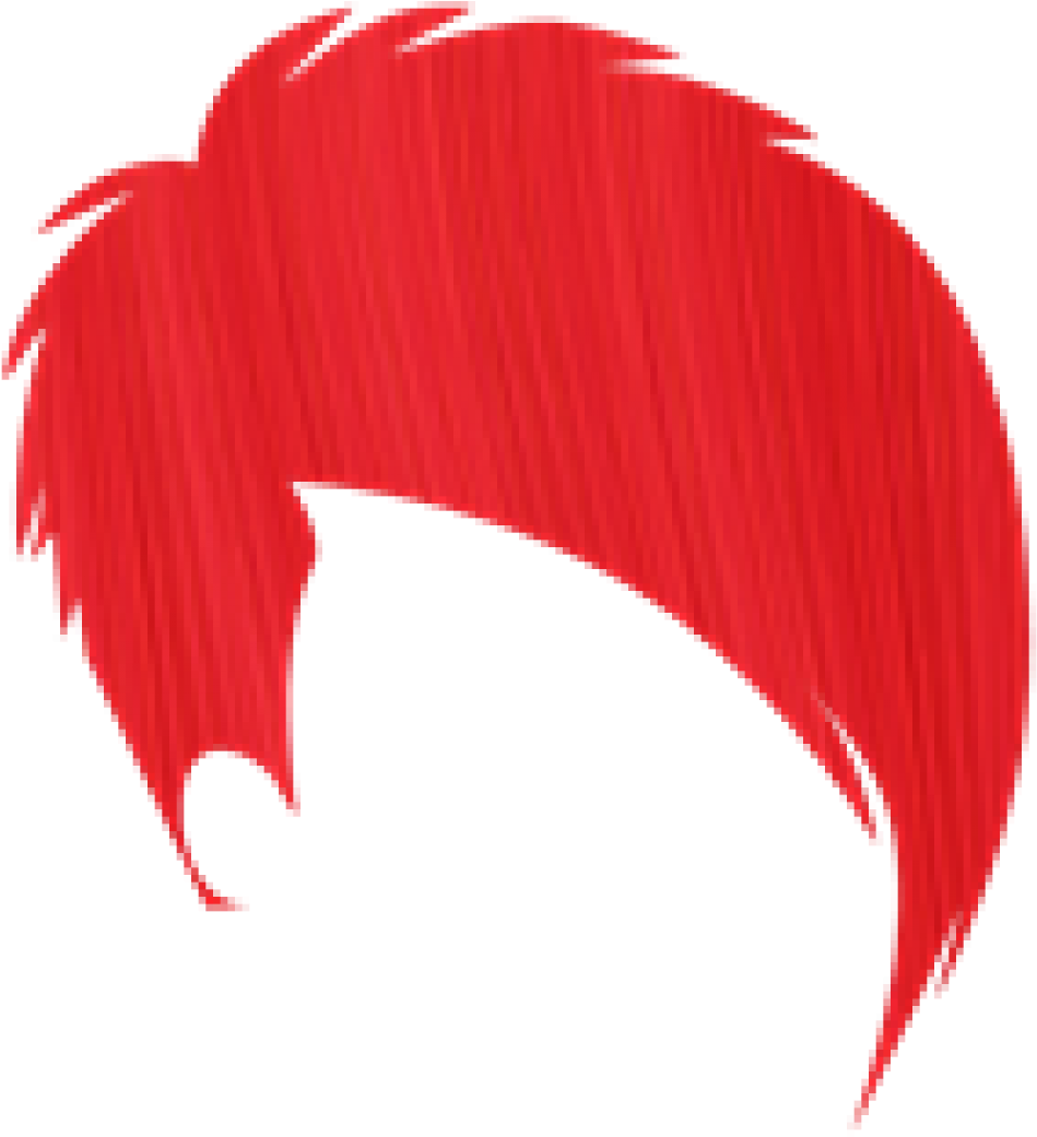 Red Hair Clipart Fire - Crazy Color Hair Colour Cream Candy Floss - 65 (1200x1200), Png Download